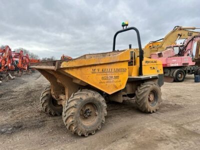 2018 Mecalac TA6 Site Dumper