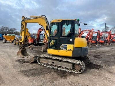 2014 Komatsu PC80MR-3 Excavator - 2