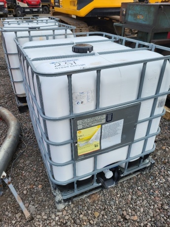 1000 Litre IBC Shell Turbo T68 Oil 