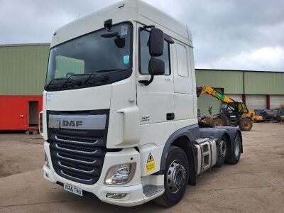 2016 DAF XF460 6x2 Midlift Tractor Unit