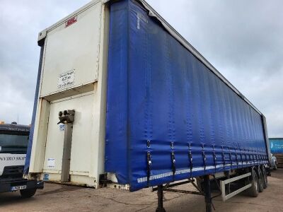 2014 SDC Triaxle Curtainside Trailer - 2