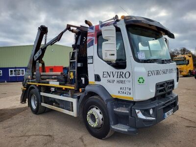 2019 Renault D18 4x2 Telescopic Skip Loader