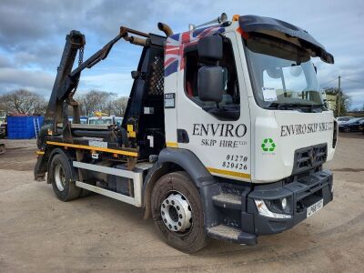 2019 Renault D18 4x2 Telescopic Skip Loader