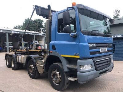2012 DAF CF85 360 8x4 Hook Loader - 2