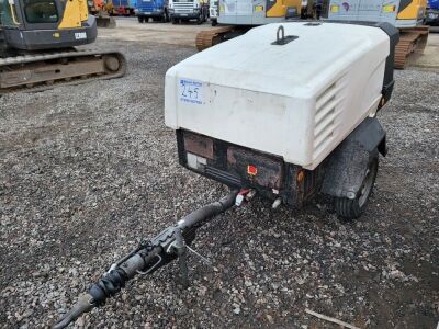 2011 Doosan 741 Drawbar Compressor