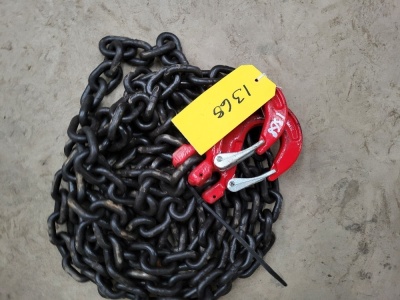 5m x 10mm Double Safety Hook Chains