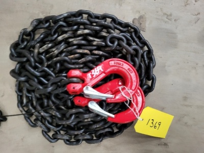 5m x 10mm Double Safety Hook Chains