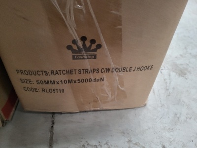 10x 10m Ratchet Straps