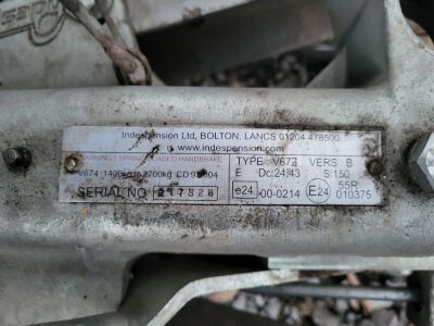 Indespension Tandem Axle Plant Trailer - 7