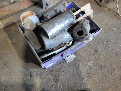 Box Of Steel Couplings & Misc Items