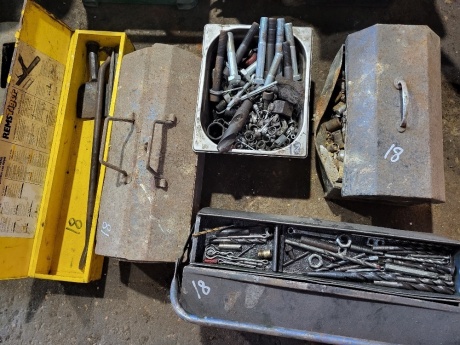 Quantity Of Hand Tools/Tool Boxes & Drills + Fixings