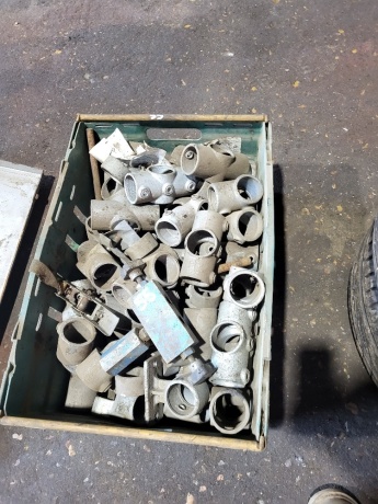 Box Of Aluminium Hand Rail Couplings