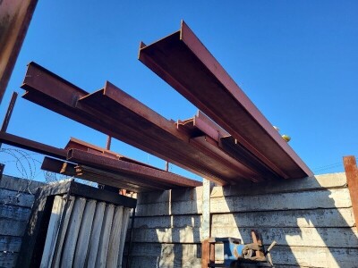 Quantity Of Steel Girders & Box Section