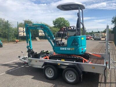 2019 Sunward SWE18UF Mini Digger