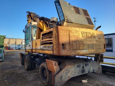 2004 Liebherr A924 B Wheeled Scrap Handler - 2