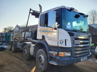 2008 Scania P380 8x4 Hook Loader - 2