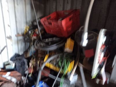 20ft Workshop Container Plus Contents - 7