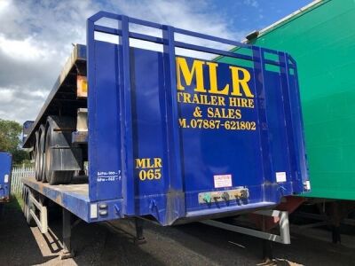 2006 Montracon Triaxle 45' Flat Trailer