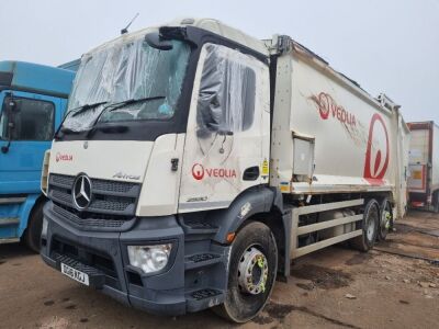 2018 Mercedes Antos 2530 6x2 Bin Wagon