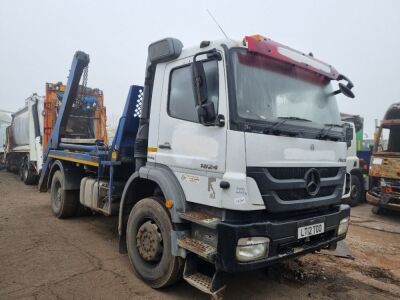 2012 Mercedes Axor 1824 4x2 Telescopic Skip Loader