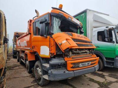 2016 Scania P410 8x4 Steel Body Tipper