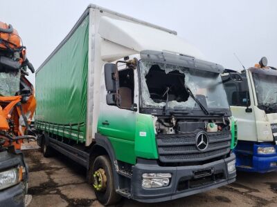 2017 Mercedes Atego 1523 4x2 Curtainside Rigid