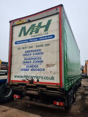 2017 Mercedes Atego 1523 4x2 Curtainside Rigid - 4