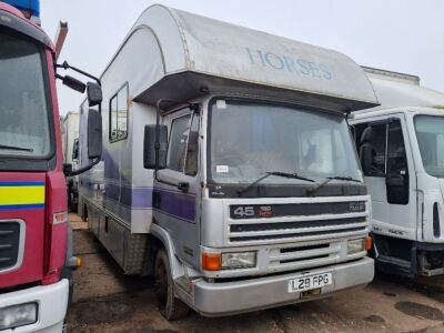 1994 Leyland DAF 45 150 4x2 Horsebox