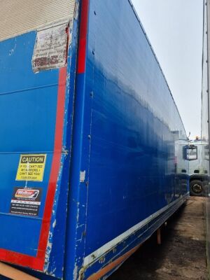 2013 30ft Fitzgeralds Box Van Body - 2