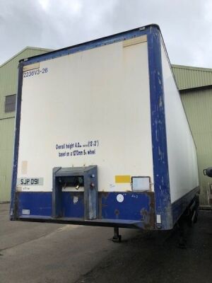 Montracon Triaxle Box Van - 2