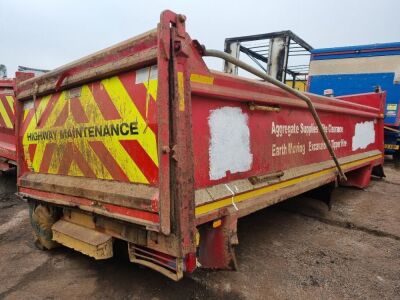 Samson 8 Wheeler Steel Tipper Body - 6