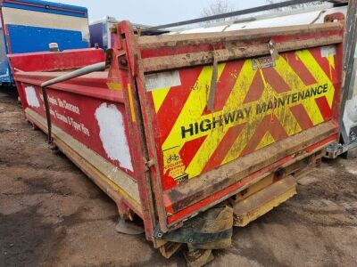 Samson 8 Wheeler Steel Tipper Body - 7
