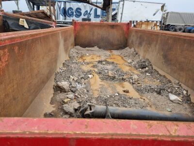 2012 MTE 8 Wheeler Steel Tipper Body - 2