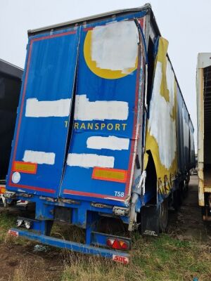 2013 SDC 15.6m Triaxle Curtainside - 8