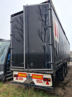 1998 Fruehauf Triaxle Double Deck Curtainside Trailer - 10