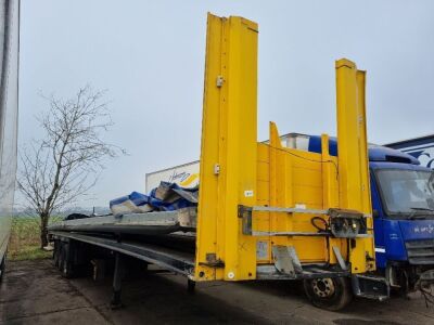 2010 Schmitz Triaxle Curtainside Trailer