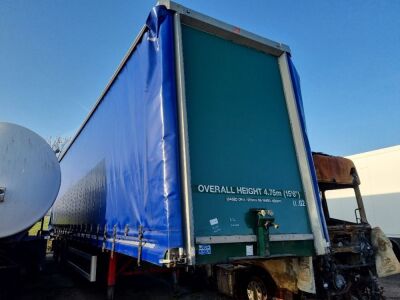 2012 SDC Triaxle Curtainside Trailer