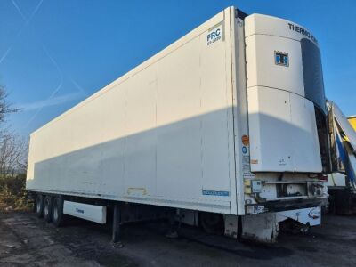 2014 Krone Triaxle Fridge Trailer