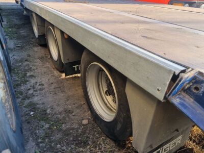 2021 Tiger Triaxle Stepframe Flat Trailer - 8