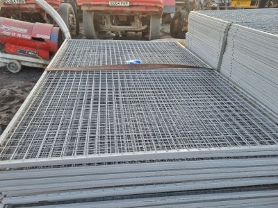Quantity of Steel Mesh Panels