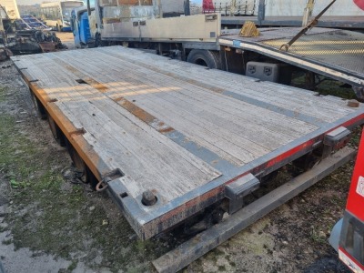 2018 Montracon Triaxle Drawbar Flat Trailer - 7