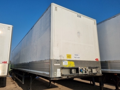 2011 Montracon Tandem Axle Dry Freight Box Van