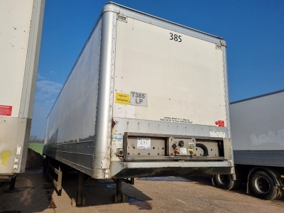 2010 Cartwright Tandem Axle Dry Freight Box Van