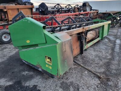 1996 John Deere 818 Combine Header