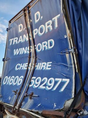 1994 Fruehauf Triaxle Curtainside Trailer - 4