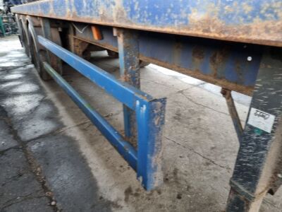 1994 Fruehauf Triaxle Curtainside Trailer - 14