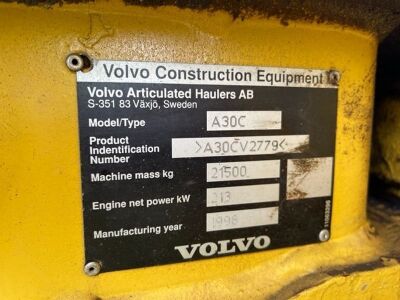 1998 Volvo BM A30C Dump Truck - 14