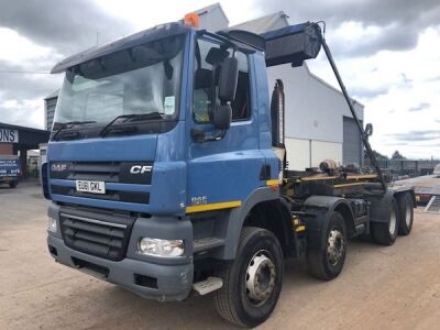 2012 DAF CF85 360 8x4 Hook Loader