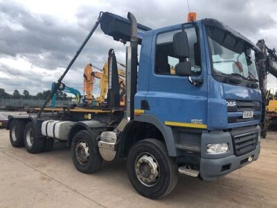 2012 DAF CF85 360 8x4 Hook Loader - 2
