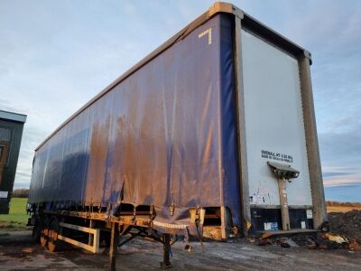 2013 Montracon Triaxle Curtainside Trailer